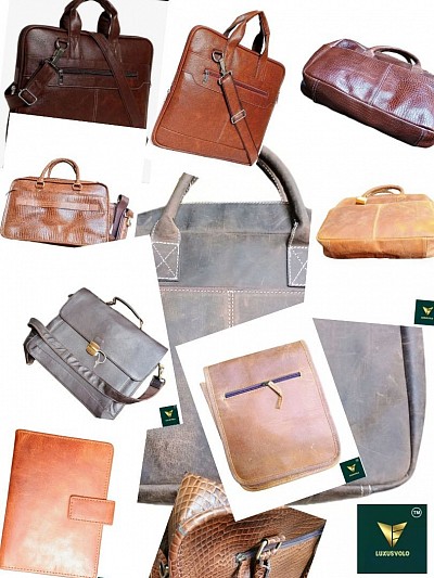 Genuine Grain leather products